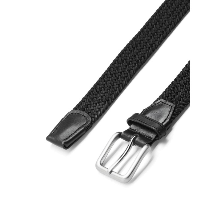 Jack and Jones JACSPRING WOVEN BELT NOOS Black | Freewear JACSPRING WOVEN BELT NOOS - www.freewear.nl - Freewear