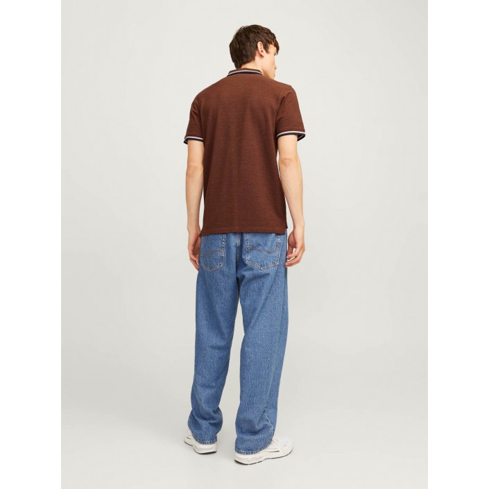 Jack & Jones:JACK&JONES ESSENTIALS JJEPAULOS POLO SS NOOS Mocha Bisque/PLAY | Freewear JJEPAULOS POLO SS NOOS - www.freewear.nl - Freewear