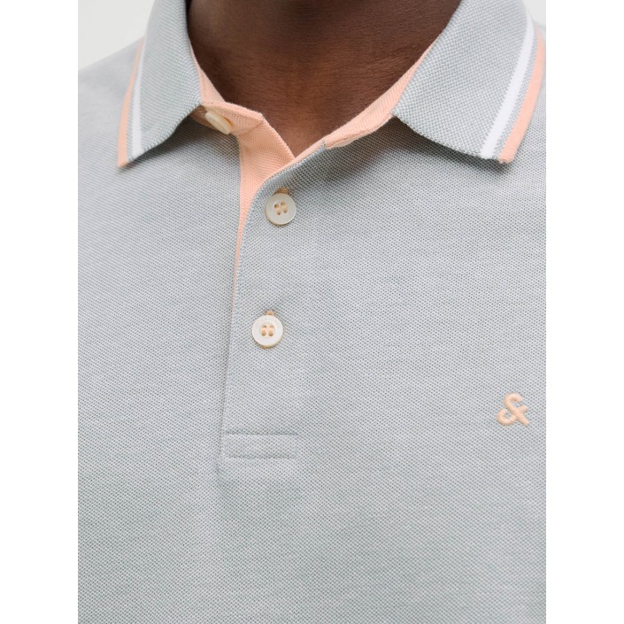 Jack & Jones:JACK&JONES ESSENTIALS JJEPAULOS POLO SS NOOS Iceberg Green/PLAY | Freewear JJEPAULOS POLO SS NOOS - www.freewear.nl - Freewear