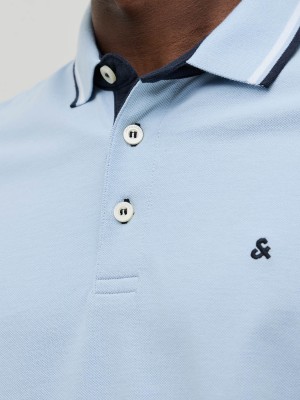 Jack & Jones:JACK&JONES ESSENTIALS JJEPAULOS POLO SS NOOS Ultimate Grey/PLAY | Freewear JJEPAULOS POLO SS NOOS - www.freewear.nl - Freewear
