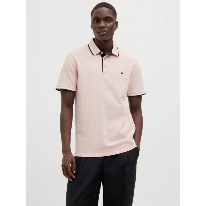 Jack & Jones:JACK&JONES ESSENTIALS JJEPAULOS POLO SS NOOS Stormy Weather/PLAY | Freewear JJEPAULOS POLO SS NOOS - www.freewear.nl - Freewear