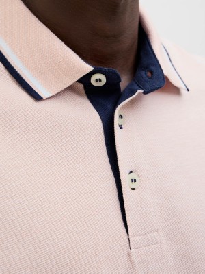 Jack & Jones:JACK&JONES ESSENTIALS JJEPAULOS POLO SS NOOS Stormy Weather/PLAY | Freewear JJEPAULOS POLO SS NOOS - www.freewear.nl - Freewear