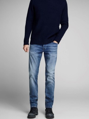 JACK&JONES INTELLIGENCE JJIGLENN JJICON JJ 357 50SPS NOOS Blue Denim | Freewear JJIGLENN JJICON JJ 357 50SPS NOOS - www.freewear.nl - Freewear