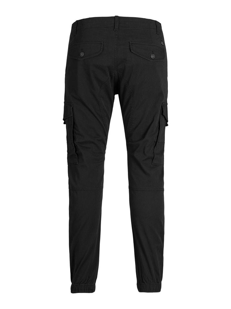 Slim fit cargobroek met stretch, model 'Paul'