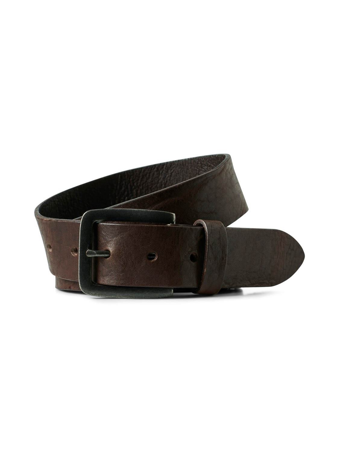 Jack and Jones Jacvictor Leather Belt Noos