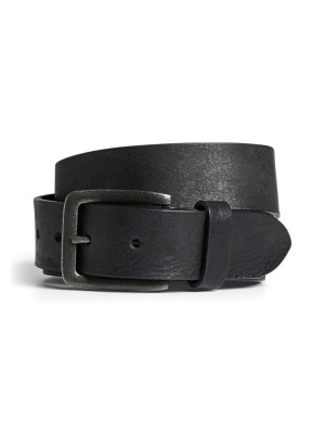 JACK&JONES ORIGINALS JACVICTOR LEATHER BELT NOOS Black | Freewear JACVICTOR LEATHER BELT NOOS - www.freewear.nl - Freewear