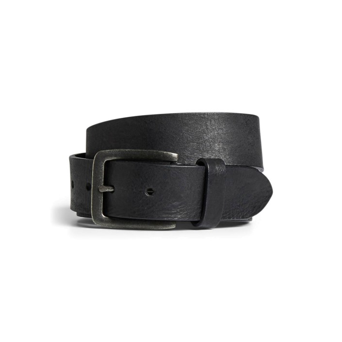 JACK&JONES ORIGINALS JACVICTOR LEATHER BELT NOOS Black | Freewear JACVICTOR LEATHER BELT NOOS - www.freewear.nl - Freewear