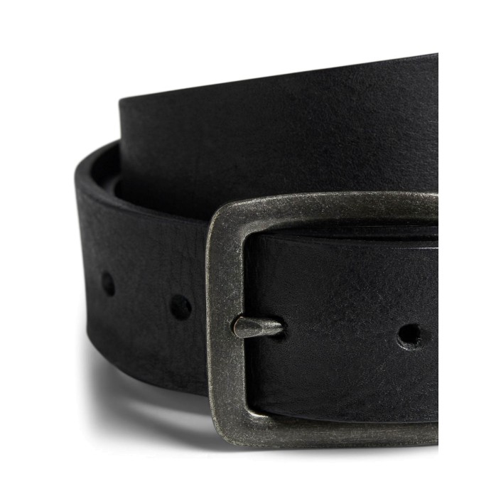 JACK&JONES ORIGINALS JACVICTOR LEATHER BELT NOOS Black | Freewear JACVICTOR LEATHER BELT NOOS - www.freewear.nl - Freewear