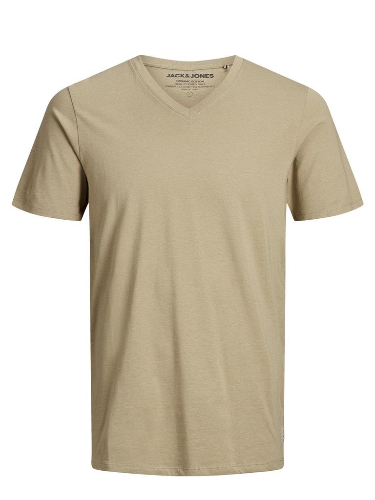 Jack and Jones Jjeorganic Basic Tee Ss V-neck Noos