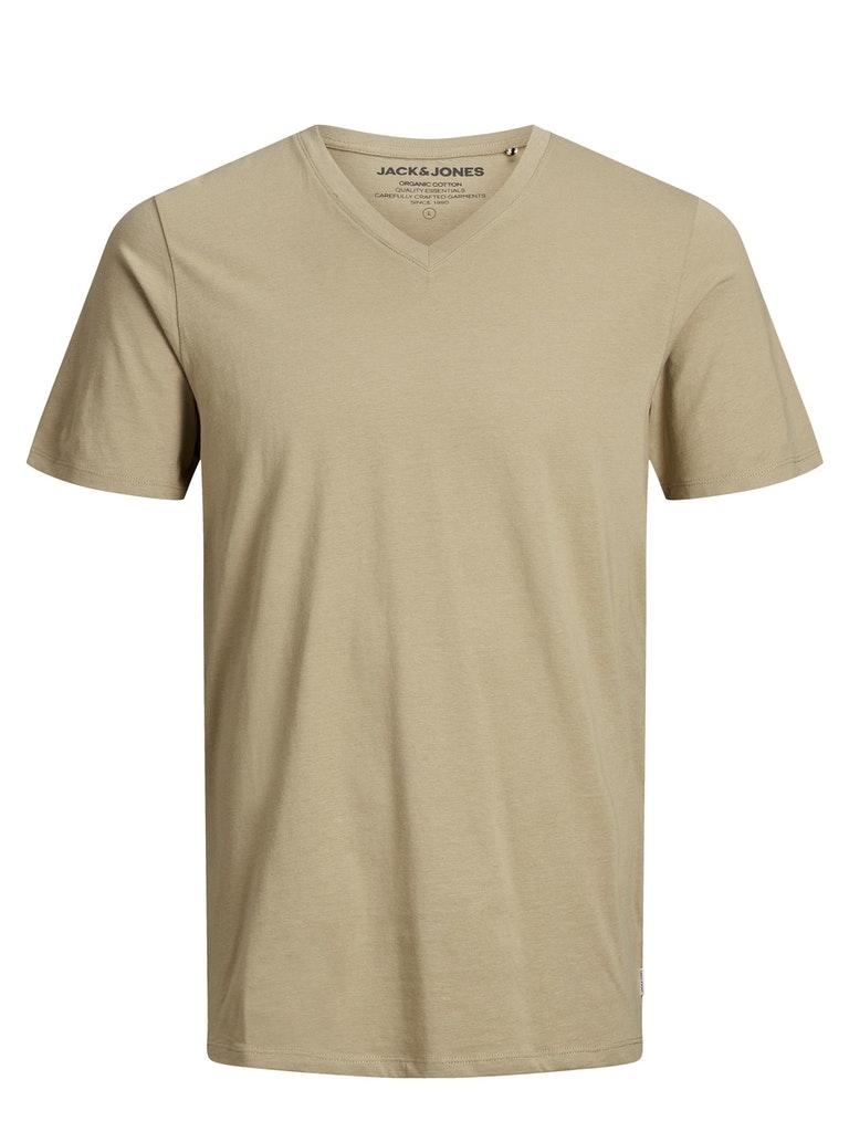 Jack and Jones Jjeorganic Basic Tee Ss V neck Noos