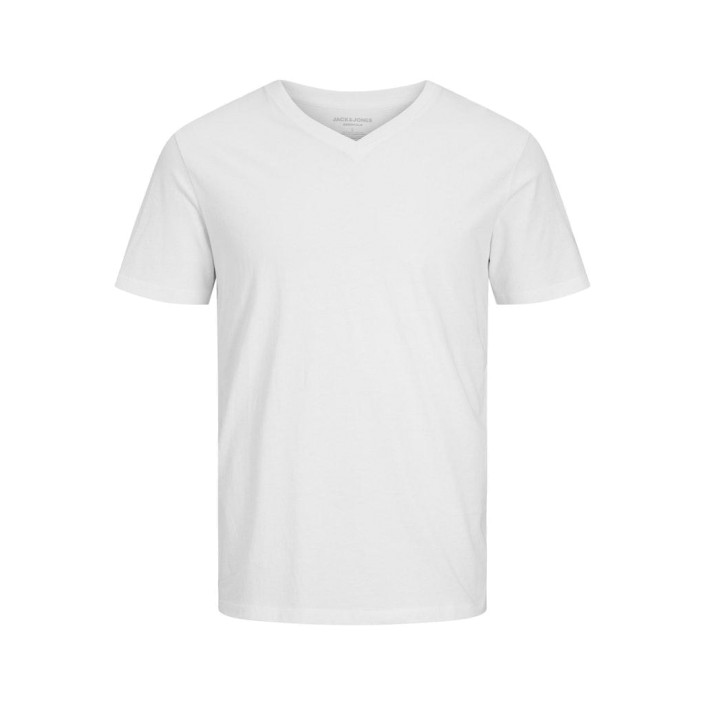 Jack & Jones:JACK&JONES ESSENTIALS JJEORGANIC BASIC TEE SS V-NECK NOOS White | Freewear JJEORGANIC BASIC TEE SS V-NECK NOOS - www.freewear.nl - Freewear