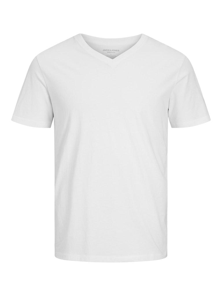 JACK&JONES JJEORGANIC BASIC TEE SS V-NECK NOOS Heren - Maat S