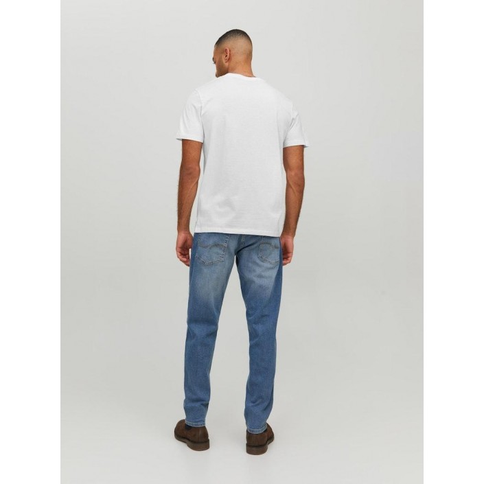 Jack & Jones:JACK&JONES ESSENTIALS JJEORGANIC BASIC TEE SS V-NECK NOOS White | Freewear JJEORGANIC BASIC TEE SS V-NECK NOOS - www.freewear.nl - Freewear