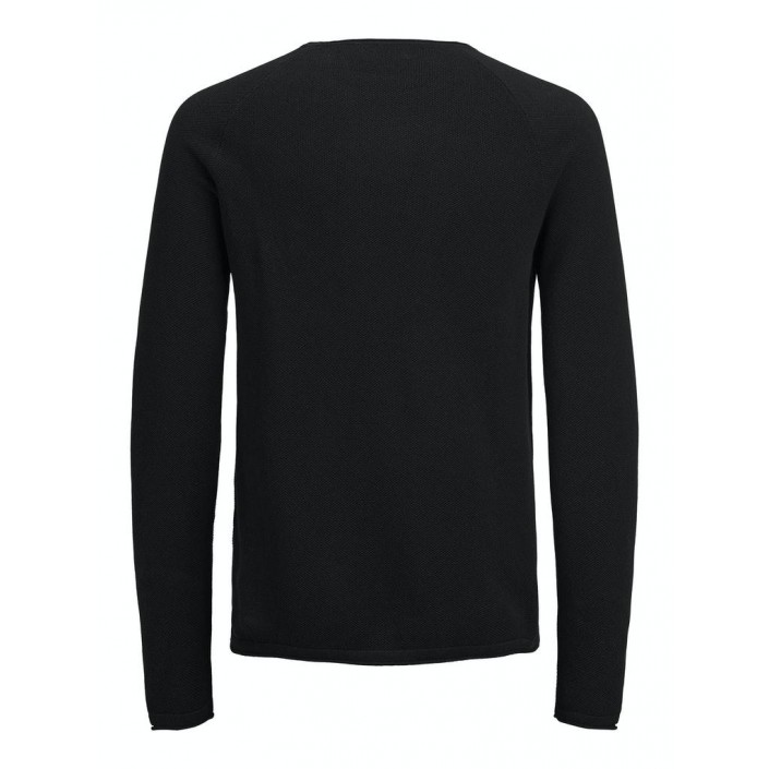 Jack & Jones:JACK&JONES ESSENTIALS JJEHILL KNIT CREW NECK NOOS Black | Freewear JJEHILL KNIT CREW NECK NOOS - www.freewear.nl - Freewear