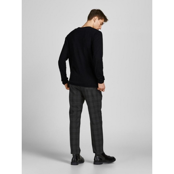 Jack & Jones:JACK&JONES ESSENTIALS JJEHILL KNIT CREW NECK NOOS Black | Freewear JJEHILL KNIT CREW NECK NOOS - www.freewear.nl - Freewear