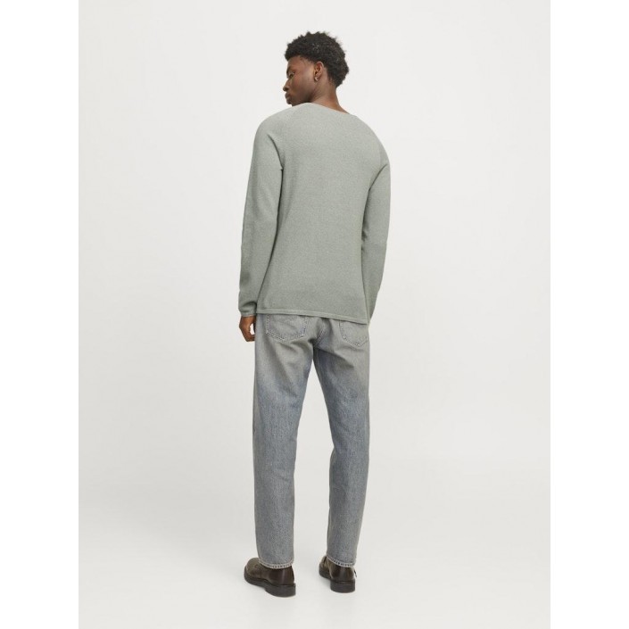 Jack & Jones:JACK&JONES ESSENTIALS JJEHILL KNIT CREW NECK NOOS Iceberg Green/Twist | Freewear JJEHILL KNIT CREW NECK NOOS - www.freewear.nl - Freewear