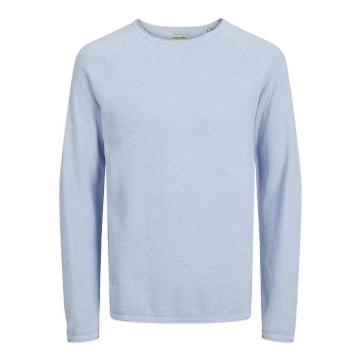 Jack & Jones:JACK&JONES ESSENTIALS JJEHILL KNIT CREW NECK NOOS Cashmere Blue/Twist | Freewear JJEHILL KNIT CREW NECK NOOS - www.freewear.nl - Freewear