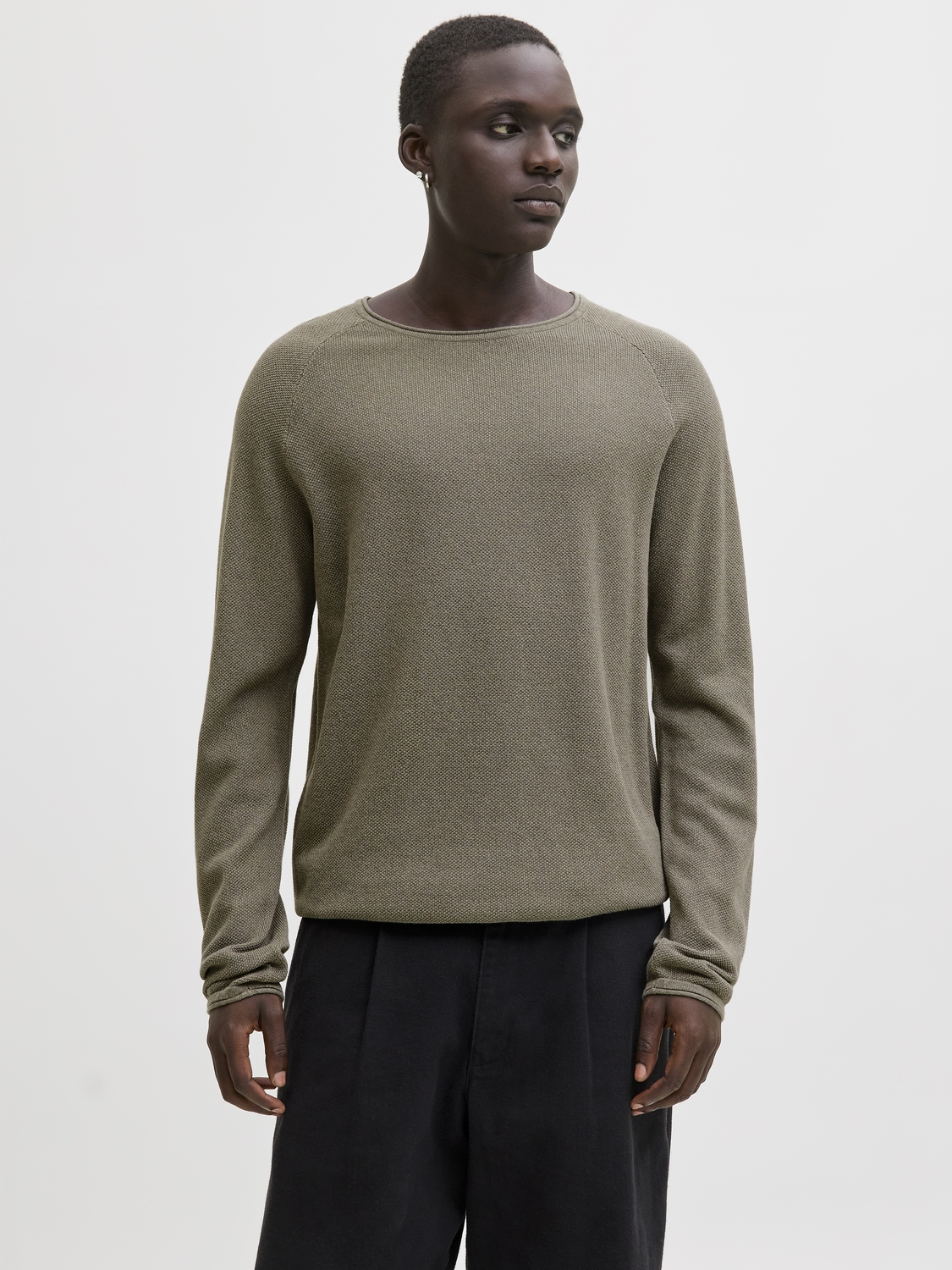 Jack and Jones Jjehill Knit Crew Neck Noos