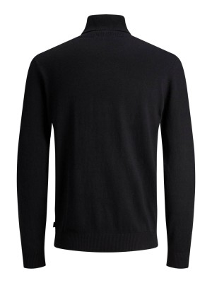 Jack & Jones:JACK&JONES ESSENTIALS JJEEMIL KNIT ROLL NECK NOOS Black | Freewear JJEEMIL KNIT ROLL NECK NOOS - www.freewear.nl - Freewear