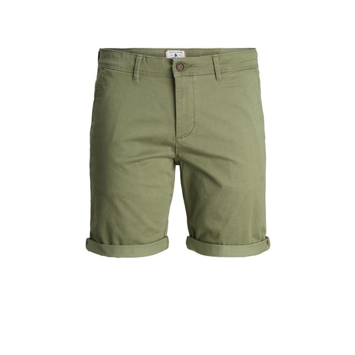 JACK&JONES INTELLIGENCE JJIBOWIE JJSHORTS SOLID SA STS Deep Lichen Green | Freewear JJIBOWIE JJSHORTS SOLID SA STS - www.freewear.nl - Freewear