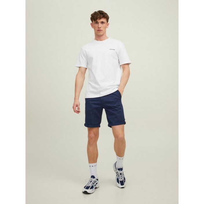 JACK&JONES INTELLIGENCE JJIBOWIE JJSHORTS SOLID SA STS Navy Blazer | Freewear JJIBOWIE JJSHORTS SOLID SA STS - www.freewear.nl - Freewear