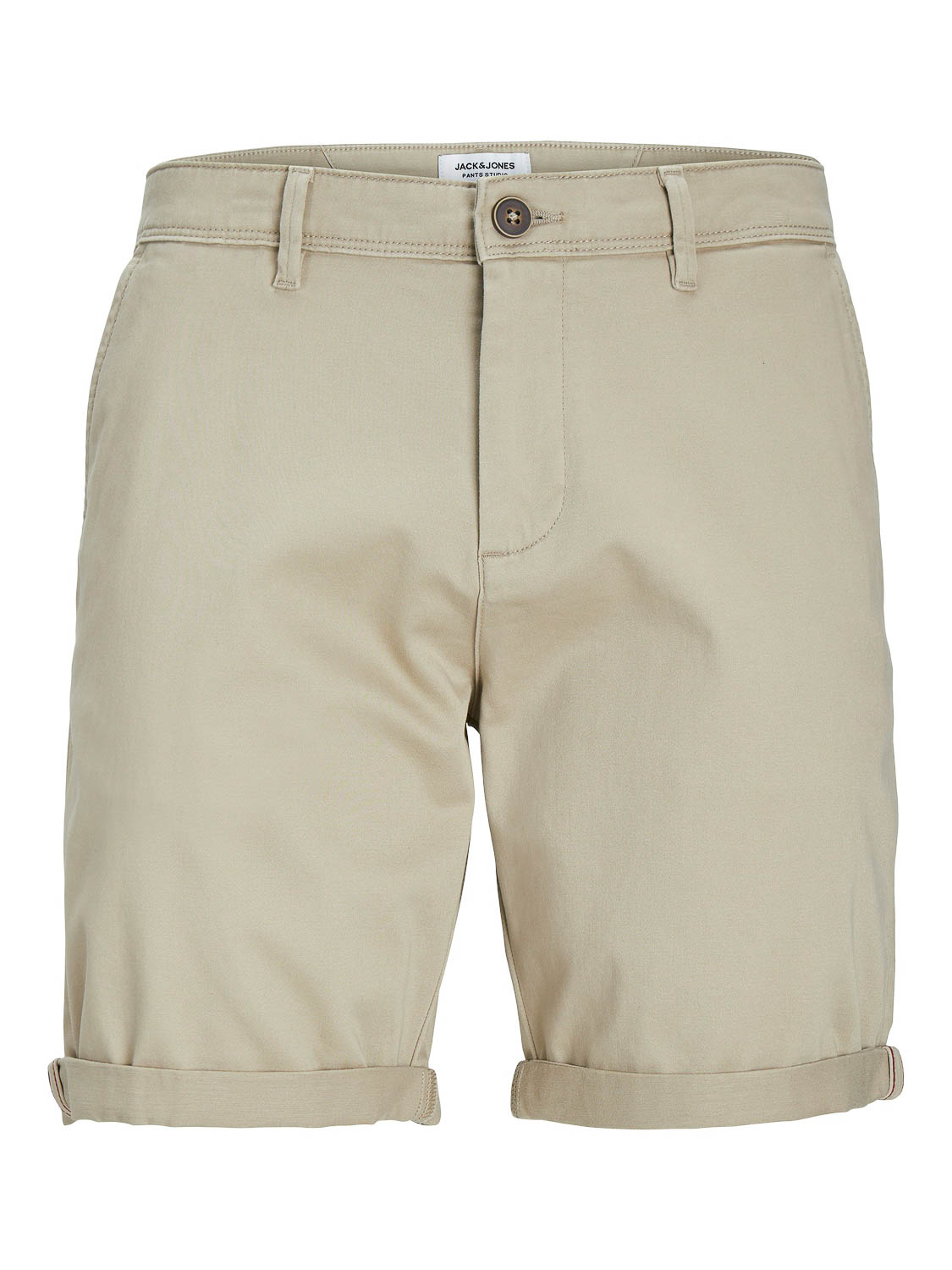 JACK&JONES JPSTBOWIE JJSHORTS SOLID SN Heren Chino shorts - Maat M