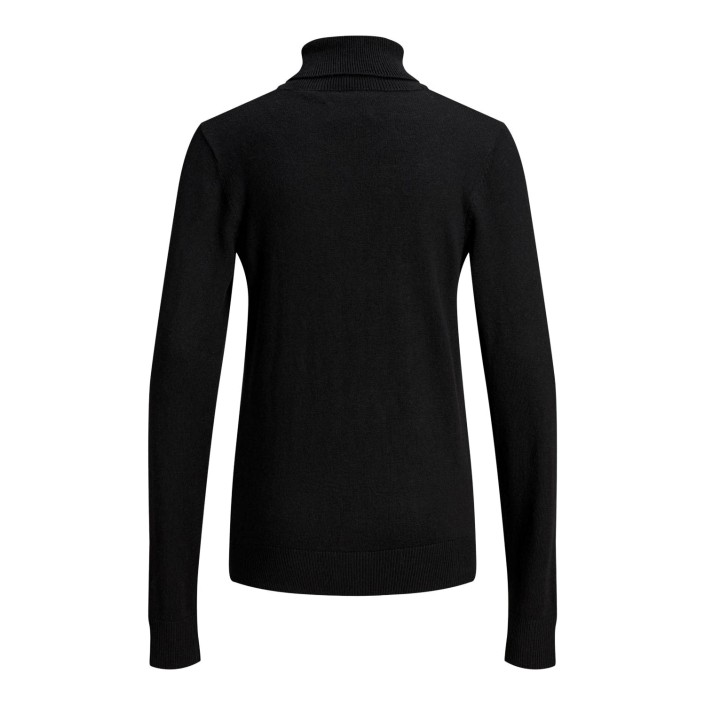 jack en jones boys JJEEMIL KNIT ROLL NECK STS JR Black | Freewear JJEEMIL KNIT ROLL NECK STS JR - www.freewear.nl - Freewear