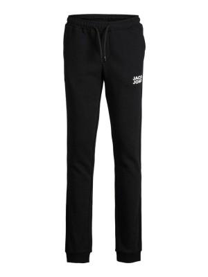 jack en jones boys JPSTGORDON JJNEWSOFT SWEAT PANT NOO: Black | Freewear