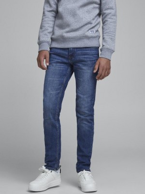 jack en jones boys JJIGLENN JJORIGINAL AM 814 NOOS JNR Blue Denim | Freewear JJIGLENN JJORIGINAL AM 814 NOOS JNR - www.freewear.nl - Freewear