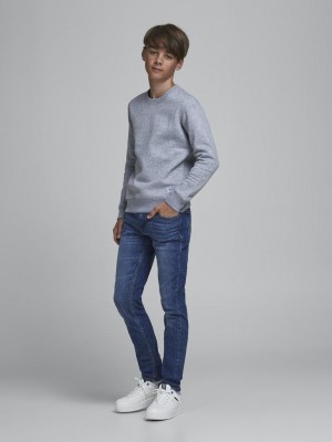 jack en jones boys JJIGLENN JJORIGINAL AM 814 NOOS JNR Blue Denim | Freewear JJIGLENN JJORIGINAL AM 814 NOOS JNR - www.freewear.nl - Freewear