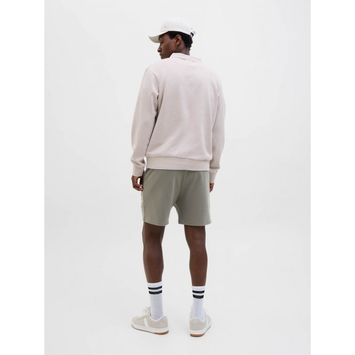 JACK&JONES INTELLIGENCE JJIAIR SWEAT SHORTS NB STS Smokey Olive | Freewear JJIAIR SWEAT SHORTS NB STS - www.freewear.nl - Freewear