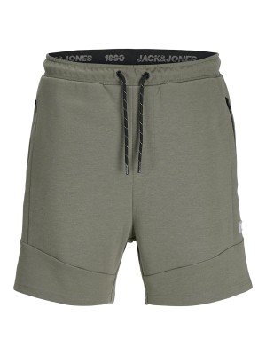 JACK&JONES INTELLIGENCE JJIAIR SWEAT SHORTS NB STS Smokey Olive | Freewear JJIAIR SWEAT SHORTS NB STS - www.freewear.nl - Freewear