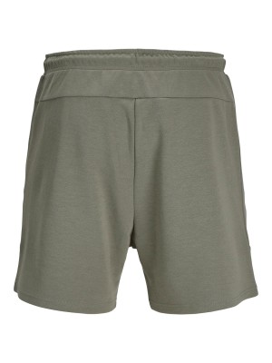 JACK&JONES INTELLIGENCE JJIAIR SWEAT SHORTS NB STS Smokey Olive | Freewear JJIAIR SWEAT SHORTS NB STS - www.freewear.nl - Freewear