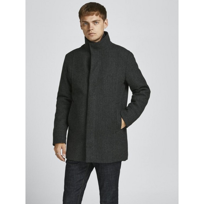 Jack Jones JACK JONES ESSENTIALS JJEDUNHAM WOOL JACKET SN Dark