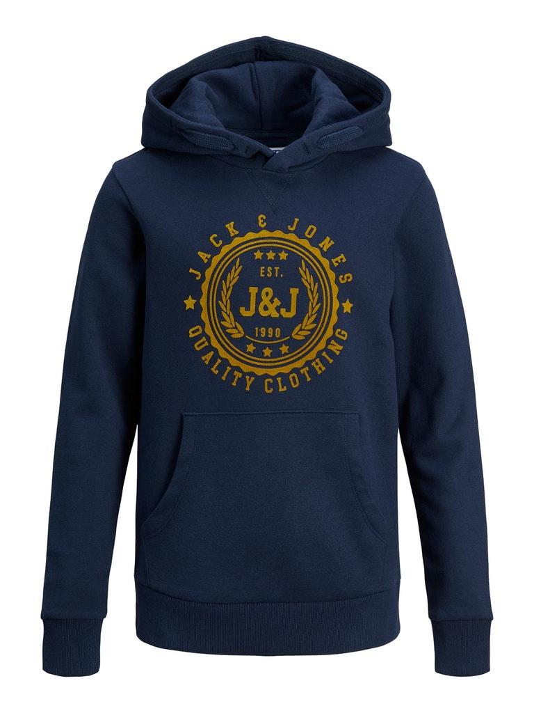 JACK&JONES JUNIOR JJFLOCKER SWEAT HOOD JR Jongens Trui  - Maat 164