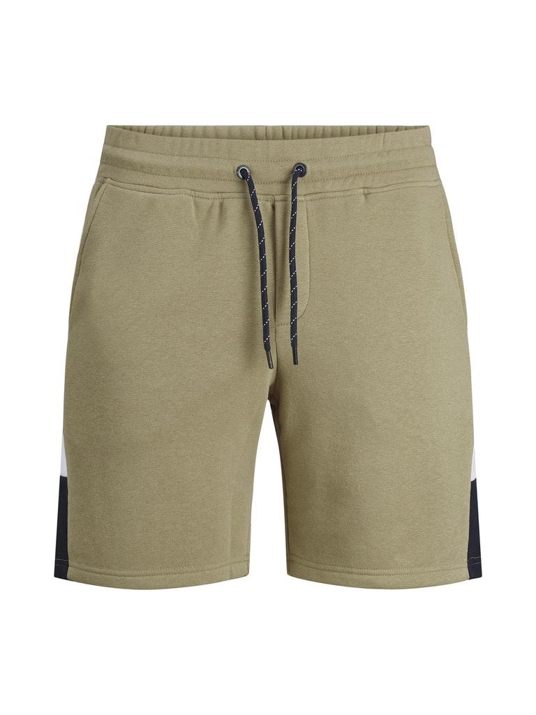 Jack & Jones Broek Jjilogo Blocking Sweat Shorts Vg Sts 12198008 Crockery Mannen Maat - XXL