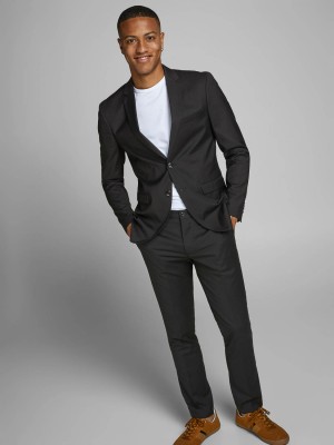 JACK%JONES PREMIUM JPRFRANCO BLAZER NOOS Black/SUPER SLIM FIT | Freewear JPRFRANCO BLAZER NOOS - www.freewear.nl - Freewear