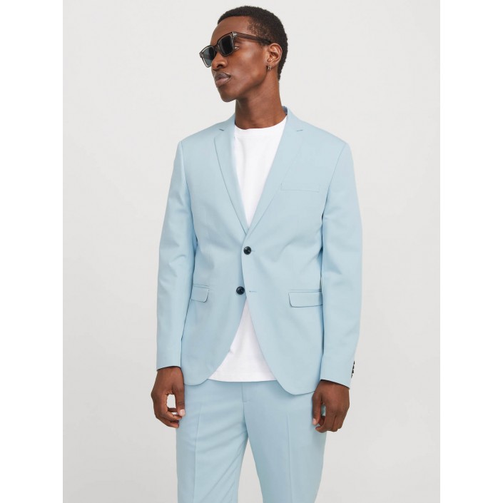 JACK%JONES PREMIUM JPRFRANCO BLAZER NOOS Chambray Blue/SUPER SLIM FIT | Freewear JPRFRANCO BLAZER NOOS - www.freewear.nl - Freewear
