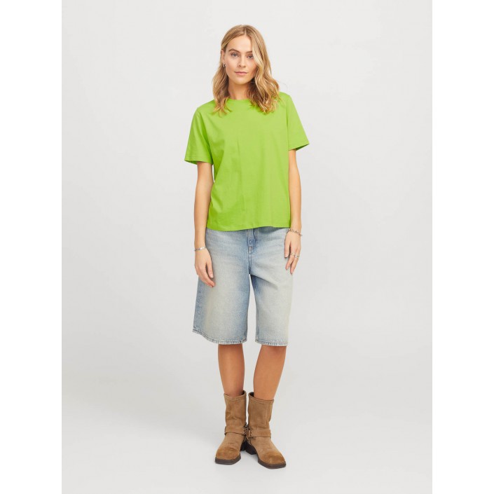 JACK&JONES ORIGINALS JXANNA REG SS EVERY TEE JRS NOOS Parrot Green | Freewear JXANNA REG SS EVERY TEE JRS NOOS - www.freewear.nl - Freewear