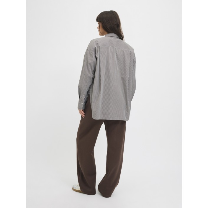 JACK&JONES ORIGINALS JXJAMIE LS RELAXED POPLIN SHIRT WVN: Bracken/White | Freewear JXJAMIE LS RELAXED POPLIN SHIRT WVN: - www.freewear.nl - Freewear