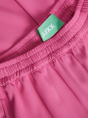 JACK&JONES ORIGINALS JXPOPPY REGULAR HW PANT NOOS Carmine Rose | Freewear JXPOPPY REGULAR HW PANT NOOS - www.freewear.nl - Freewear