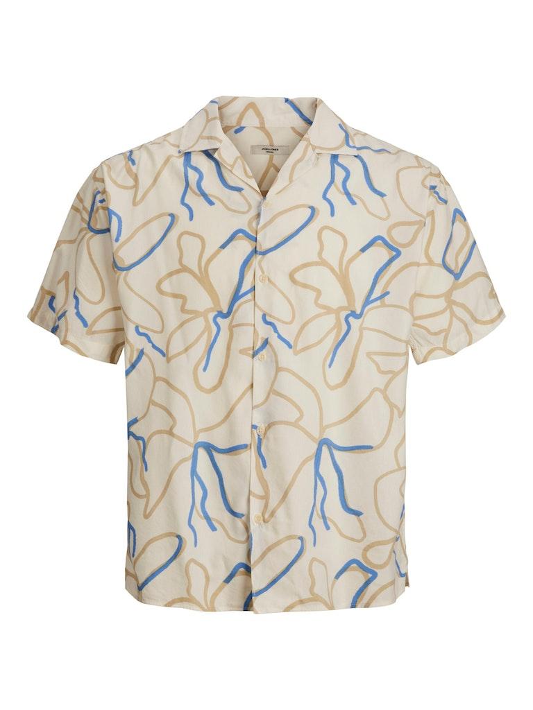 Jack and Jones Jprblatropic Resort Shirt S s Relax