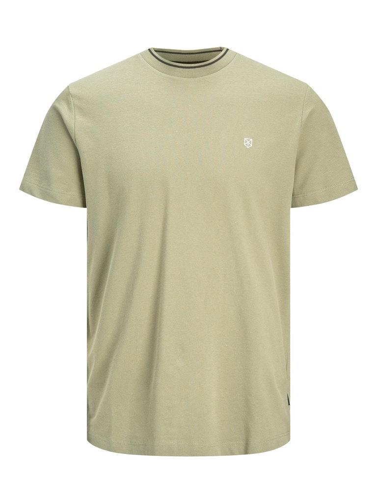 JACK&JONES PREMIUM JPRBLASTRUCTURE SS TEE CREW NECK Heren T-Shirt - Maat L