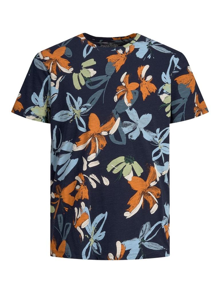 Jack & Jones Flowerpower AOP T-shirt Mannen - Maat S