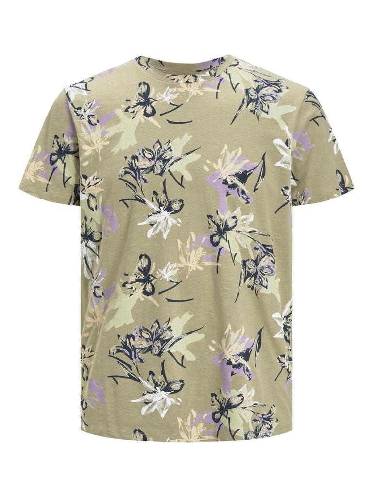 Jack & Jones Flowerpower AOP T-shirt Mannen - Maat S