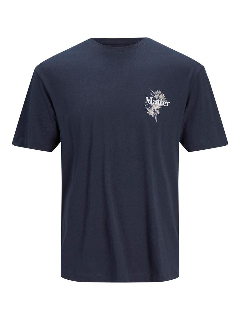 JACK&JONES ORIGINALS JORFLOWS TEE SS CREW NECK Heren T-Shirt - Maat L