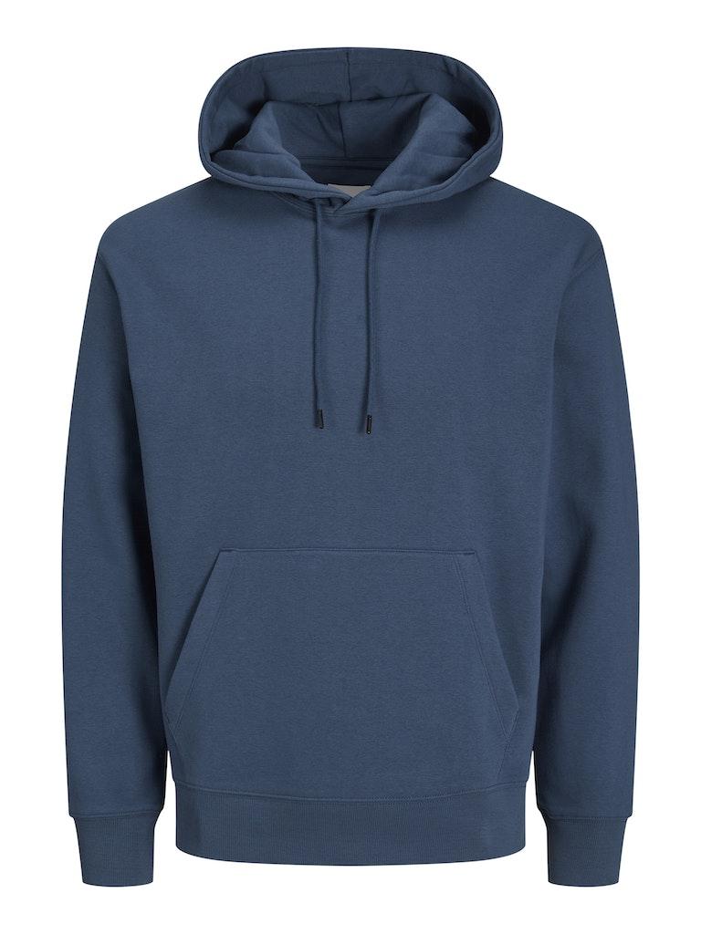 Ensign Blue Basic Sweat Hood Jack & Jones , Blue , Heren