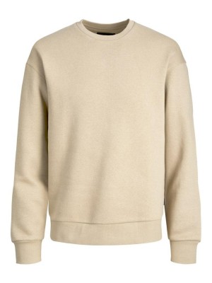 Jack & Jones:JACK&JONES ESSENTIALS JJESTAR BASIC SWEAT CREW NECK NOOS Crockery | Freewear