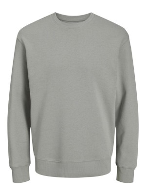 Jack & Jones:JACK&JONES ESSENTIALS JJESTAR BASIC SWEAT CREW NECK NOOS Ultimate Grey | Freewear JJESTAR BASIC SWEAT CREW NECK NOOS - www.freewear.nl - Freewear