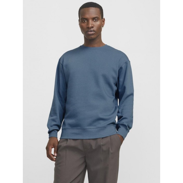 Jack & Jones:JACK&JONES ESSENTIALS JJESTAR BASIC SWEAT CREW NECK NOOS Oceanview | Freewear JJESTAR BASIC SWEAT CREW NECK NOOS - www.freewear.nl - Freewear